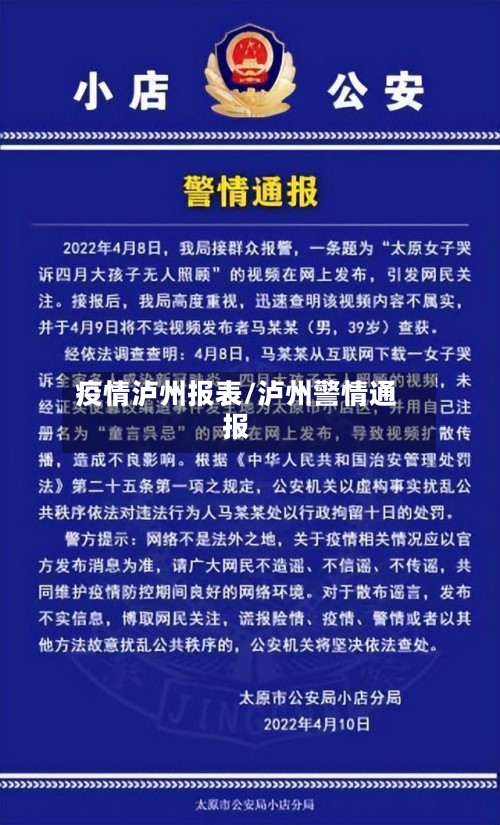 疫情泸州报表/泸州警情通报-第3张图片