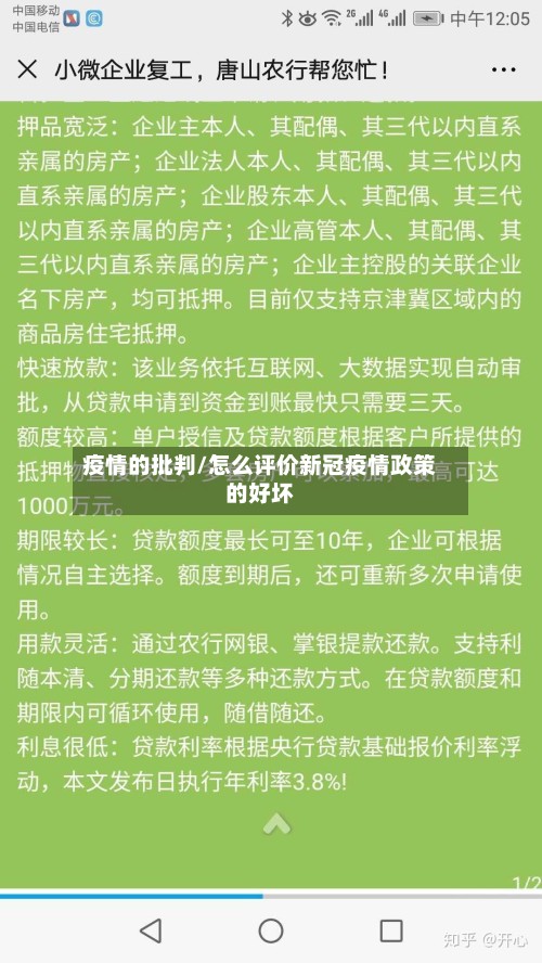 疫情的批判/怎么评价新冠疫情政策的好坏
