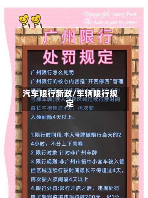 汽车限行新政/车辆限行规定